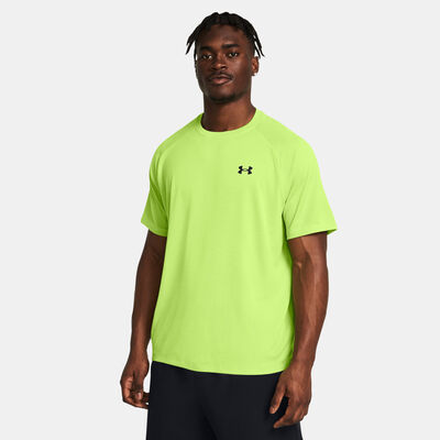 Under Armour Men's UA Tech Textured T-Shirt Green