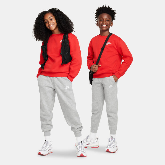 Nike Kids' Sportswear Club Fleece Joggers Grey Nike Kids' Sportswear Club Fleece Joggers Grey image number 2
