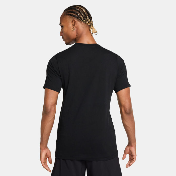 Nike Men's Graphic T-Shirt Black Nike Men's Graphic T-Shirt Black image number 1