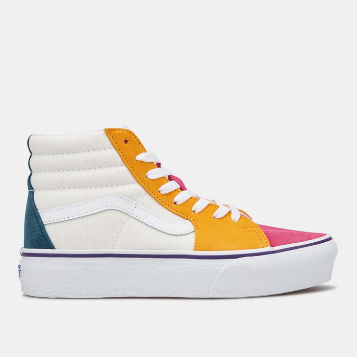 Vans Mini Cord Sk8-Hi Platform 2.0 Unisex Shoe Multi-Color Vans Mini Cord Sk8-Hi Platform 2.0 Unisex Shoe Multi-Color image number 0