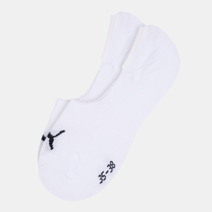 PUMA Footie No-Show Socks (2 Pack) White image number 0