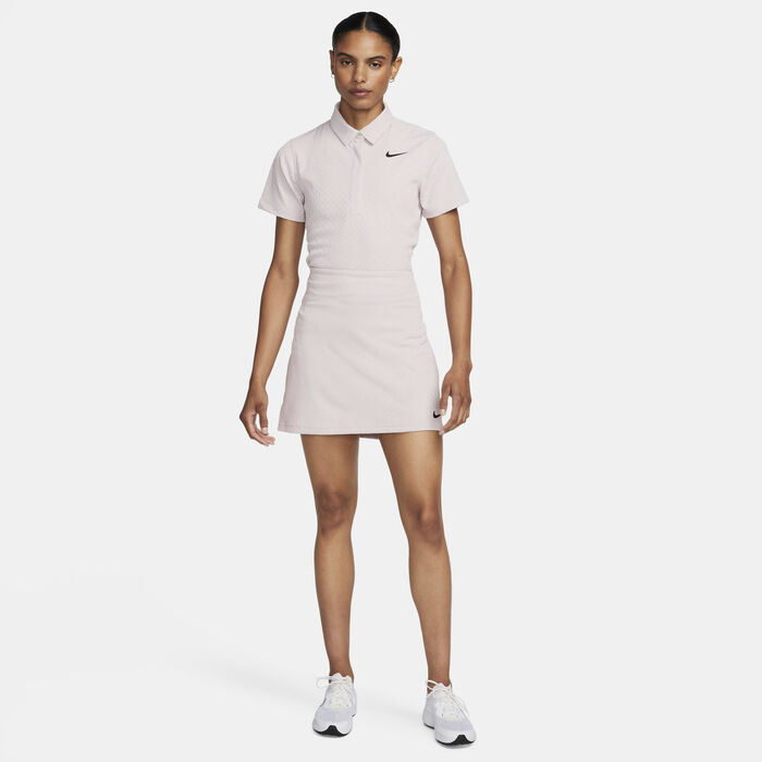Nike Women's Dri-FIT ADV Tour Golf Polo Shirt Pink Nike Women's Dri-FIT ADV Tour Golf Polo Shirt Pink image number 5