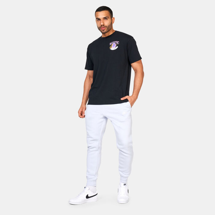 Nike Men's Sportswear Club Fleece Joggers Blue Nike Men's Sportswear Club Fleece Joggers Blue image number 2