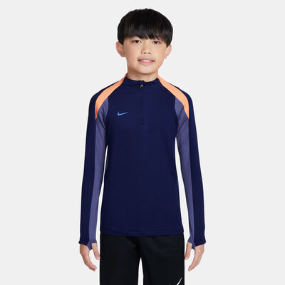 Nike Kids' Dri-FIT Strike Football Drill Top Blue