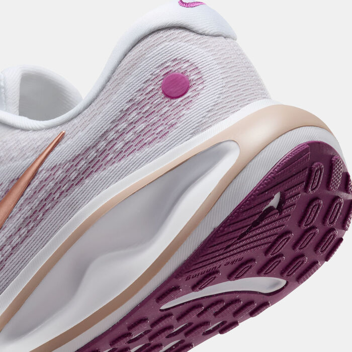 Nike Women's Journey Run Road Running Shoes White Nike Women's Journey Run Road Running Shoes White image number 5
