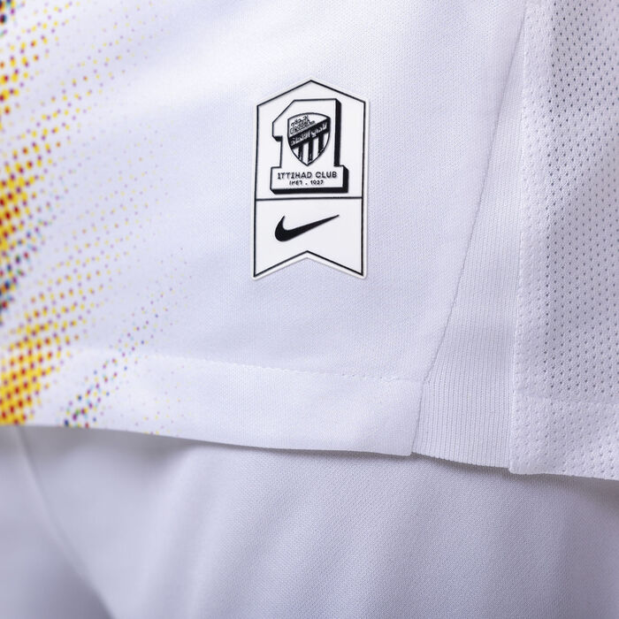 Nike Kids' Al-Ittihad 2024/25 Away Replica Football Jersey White Nike Kids' Al-Ittihad 2024/25 Away Replica Football Jersey White image number 3