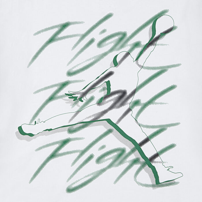 Jordan Kids' Flight Haze T-Shirt Black Jordan Kids' Flight Haze T-Shirt Black image number 3