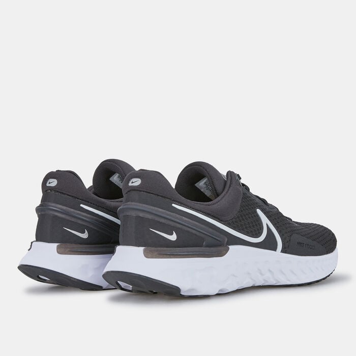 Nike Women's React Miler 3 Road Running Shoe Black Nike Women's React Miler 3 Road Running Shoe Black image number 2