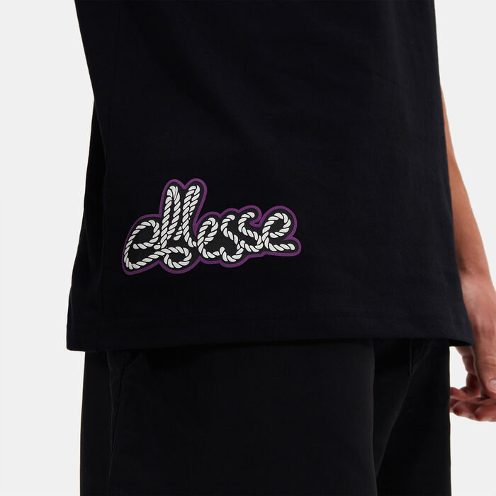 ellesse Men's Boretto T-Shirt Black ellesse Men's Boretto T-Shirt Black image number 3