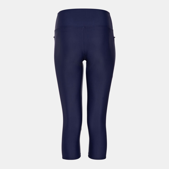 Arena Women's Modesty 3/4 Swimming Leggings Blue Arena Women's Modesty 3/4 Swimming Leggings Blue image number 1