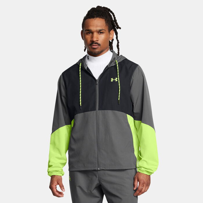 Under Armour Men's Icon Legacy Windbreaker Jacket Grey image number 0
