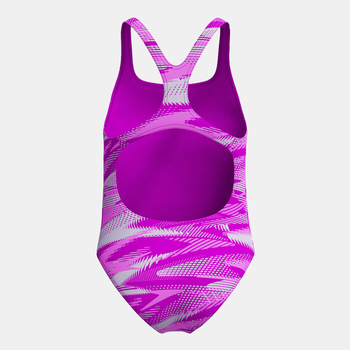 Speedo Kids' HyperBoom Medalist One-Piece Swimsuit Pink image number 1