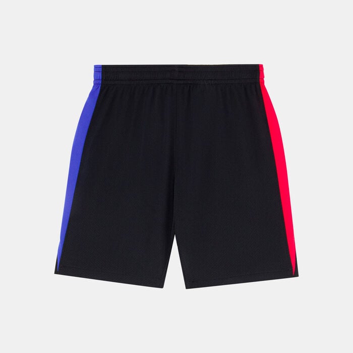 Nike Kids' FC Barcelona 24/25 Away Replica Football Shorts (Older Kids) Black Nike Kids' FC Barcelona 24/25 Away Replica Football Shorts (Older Kids) Black image number 1