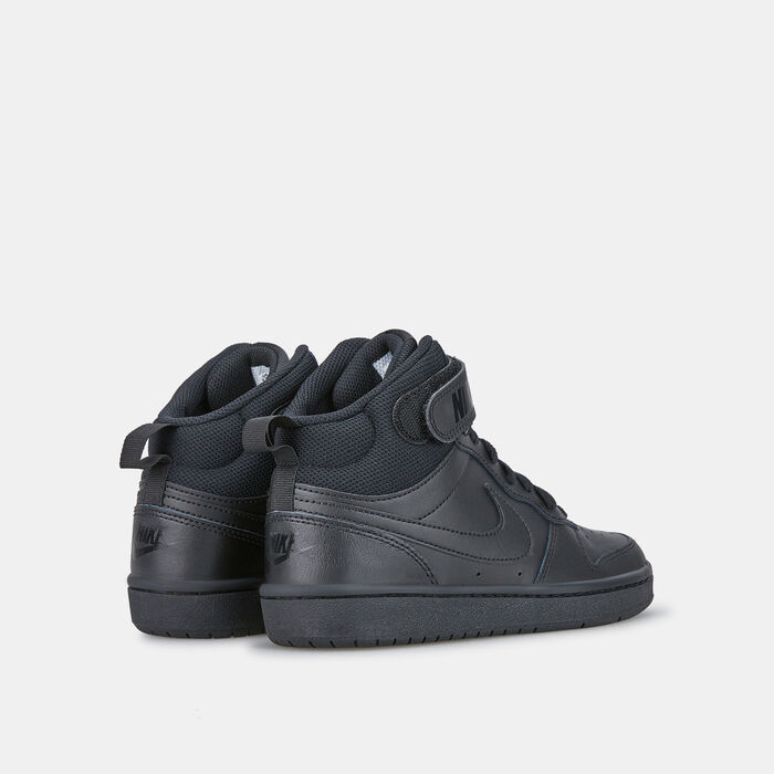 Nike Kids' Borough Mid 2 Court Shoe (Older Kids) Black Nike Kids' Borough Mid 2 Court Shoe (Older Kids) Black image number 2
