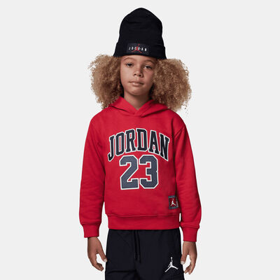 Jordan Kids' Fleece Hoodie Red Jordan Kids' Fleece Hoodie Red