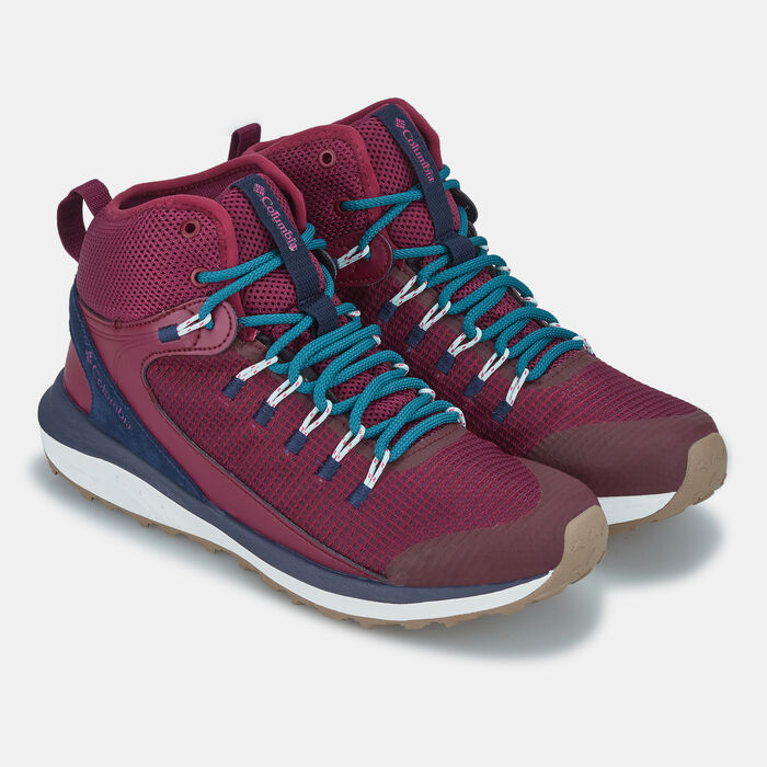 Columbia Women's Alpine™ Trailstorm Mid Waterproof Shoe Red Columbia Women's Alpine™ Trailstorm Mid Waterproof Shoe Red image number 1
