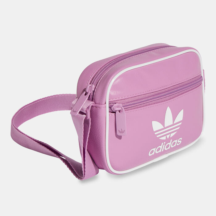 adidas Originals Men's Adicolor Classic Mini Crossbody Bag Purple image number 2