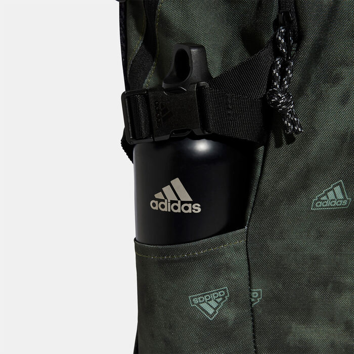 adidas Men's Power Graphic Backpack Grey image number 4