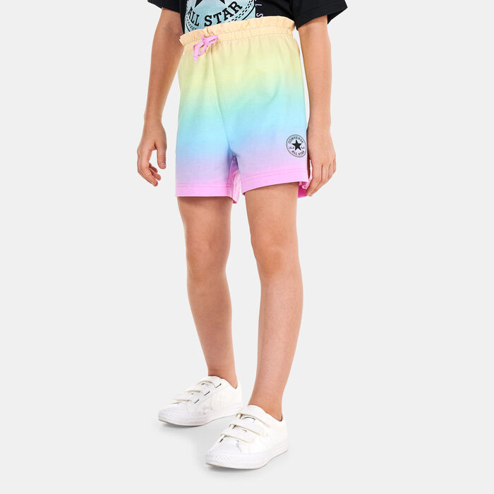 Converse Kids' Printed Paperbag Shorts Pink Converse Kids' Printed Paperbag Shorts Pink image number 0