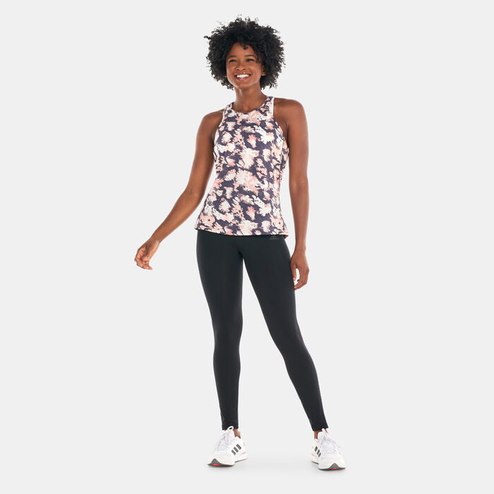 adidas Women's Own the Run Cooler Summer Running Tank Top Blue image number 2