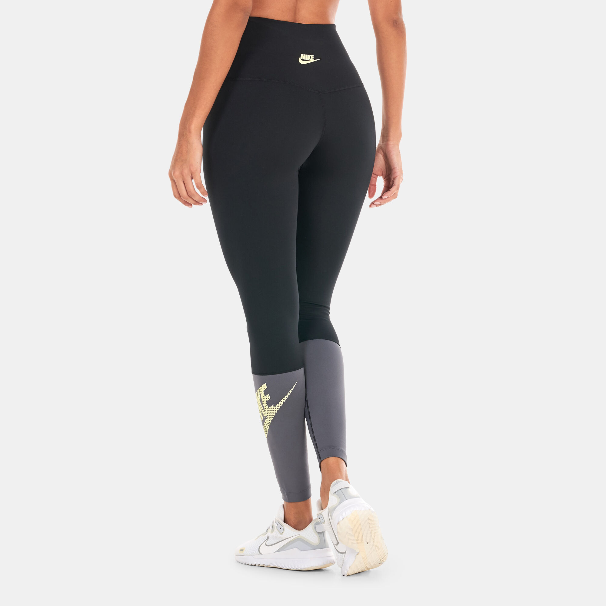 Nike Women's Sportswear Metallic Leggings Black XL