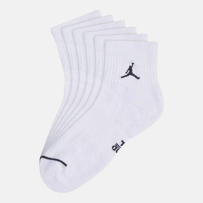Jordan Everyday Ankle Socks (3 Pairs) White Jordan Everyday Ankle Socks (3 Pairs) White image number 0
