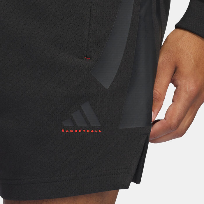 adidas Basketball Spacer Shorts Black adidas Basketball Spacer Shorts Black image number 3