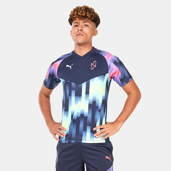 PUMA Men's Neymar Jr 24/7 Football Jersey Blue PUMA Men's Neymar Jr 24/7 Football Jersey Blue image number 0