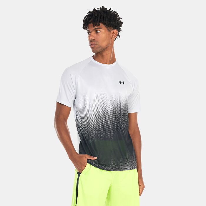 Under Armour Men's UA Tech™ Fade T-Shirt Grey Under Armour Men's UA Tech™ Fade T-Shirt Grey image number 0