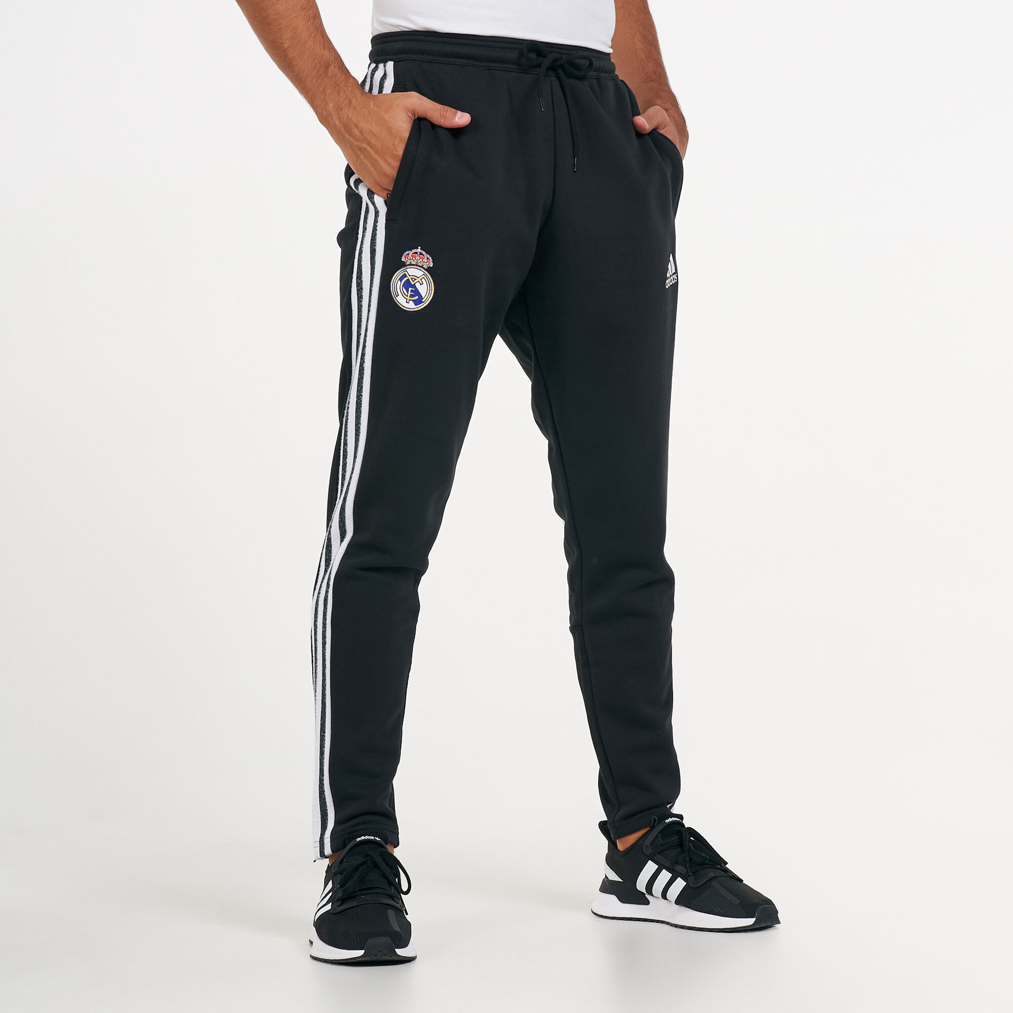 Adidas real madrid track pants clearance