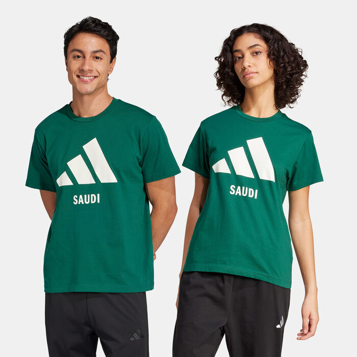 adidas Saudi T-Shirt Green adidas Saudi T-Shirt Green image number 0