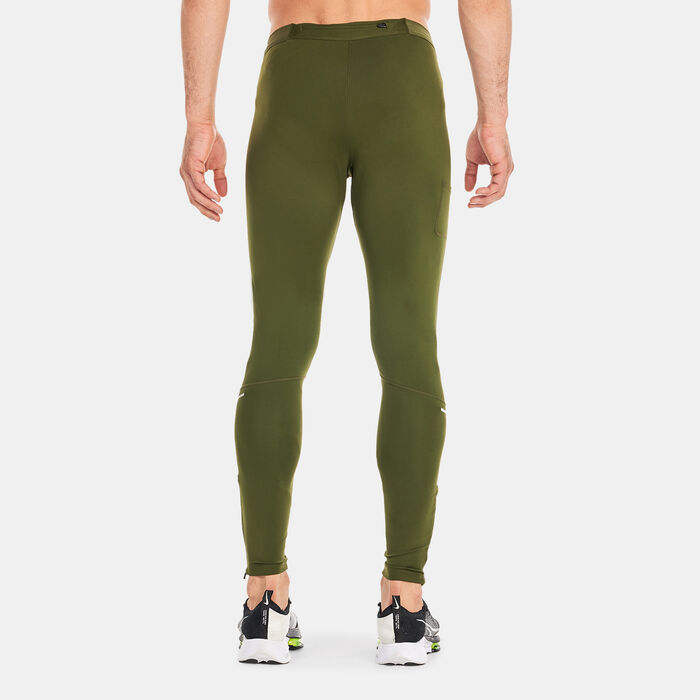 Nike Men's Storm-FIT Phenom Elite Running Tights Green image number 1