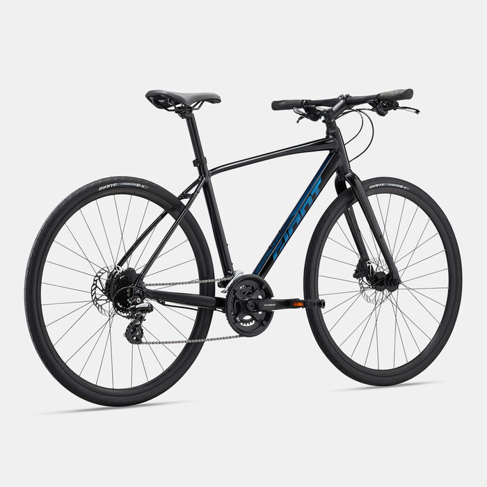 Giant Escape 2 Disc Hybrid Bike Black image number 1