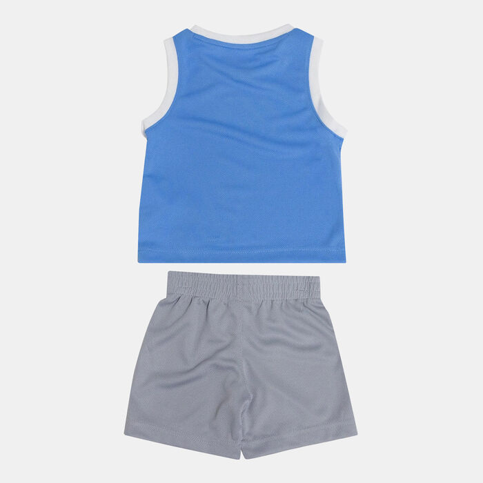 Jordan Kids' 23 Jersey and Shorts Set Grey Jordan Kids' 23 Jersey and Shorts Set Grey image number 1