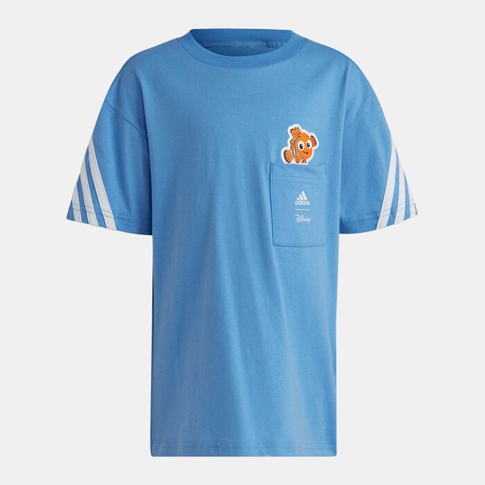adidas Kids' Finding Nemo T-Shirt Blue adidas Kids' Finding Nemo T-Shirt Blue image number 0