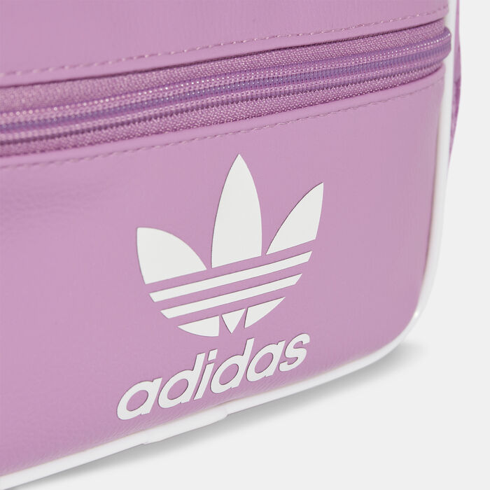 adidas Originals Men's Adicolor Classic Mini Crossbody Bag Purple image number 4