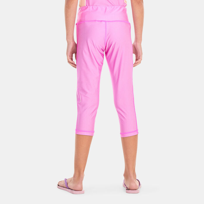 COEGA Kids' 3/4 Ariel Swimming Leggings Purple COEGA Kids' 3/4 Ariel Swimming Leggings Purple image number 1