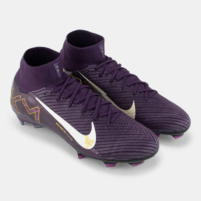 Nike Mercurial Superfly 10 Elite 'Kylian Mbappé' FG Football Shoes Purple image number 1