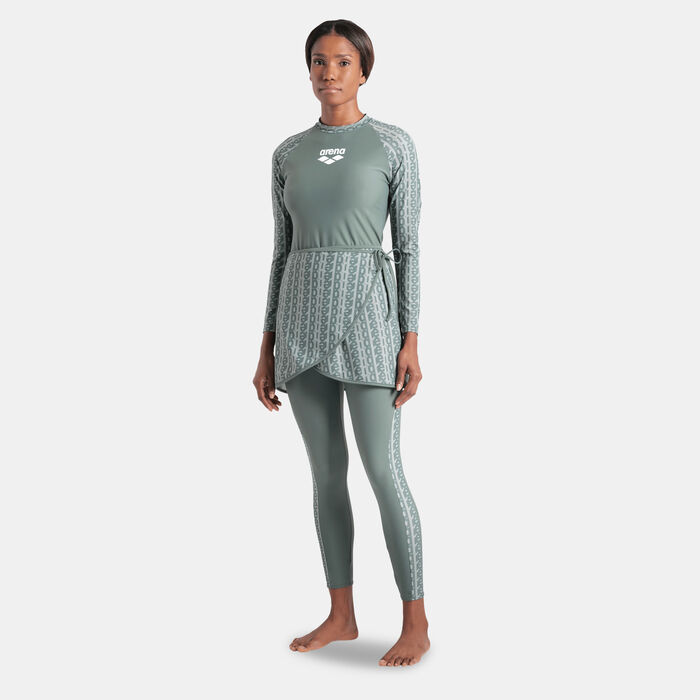 Arena Women's Modesty Swimming Skirt Multi-Color image number 2