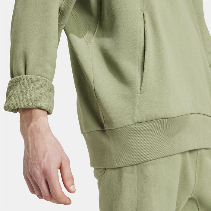 adidas Men's ALL SZN Hoodie Green image number 4