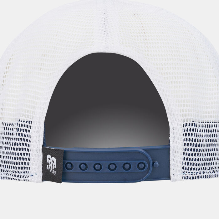 New Balance Men's Liftstyle Athletics Trucker Cap Blue image number 1