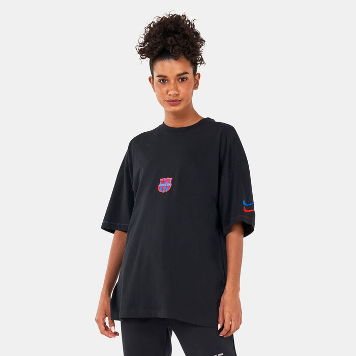 Nike Women's Barcelona T-Shirt Black Nike Women's Barcelona T-Shirt Black image number 0