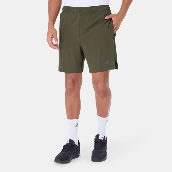 adidas Men's Designed for Training Hybrid Shorts Green image number 0