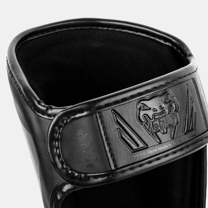 Venum Kids' Elite Shin Guards Black image number 4