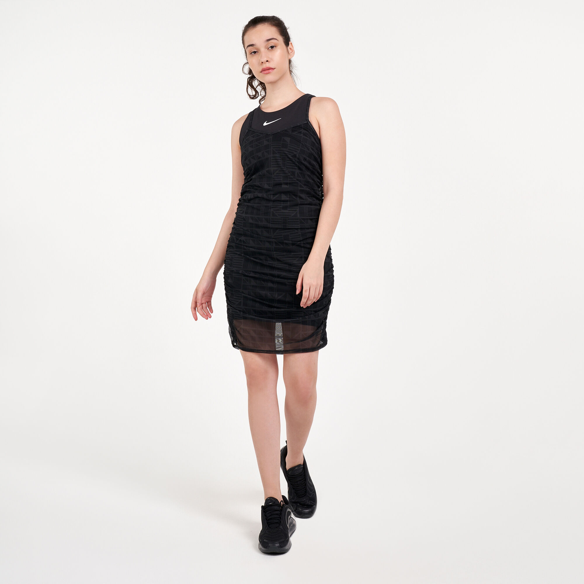 nike ruched dress