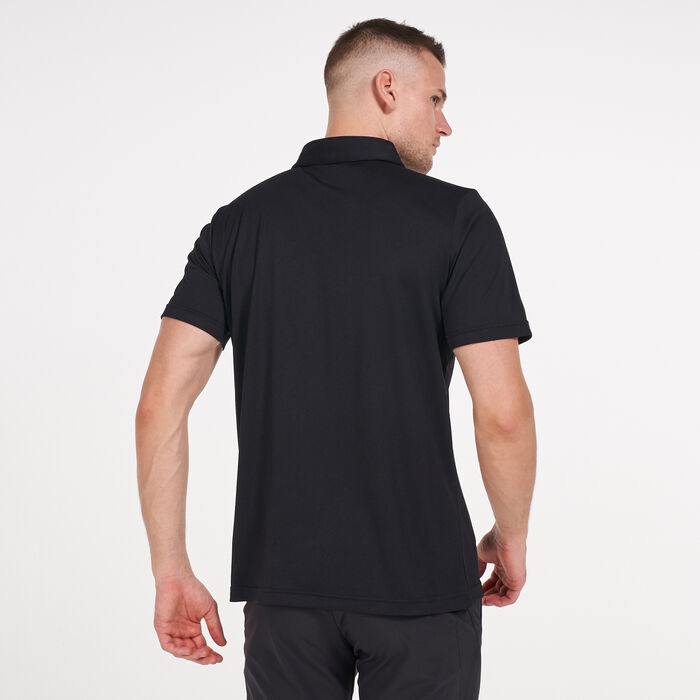 The North Face Men's Tanken Polo T-Shirt Black The North Face Men's Tanken Polo T-Shirt Black image number 1
