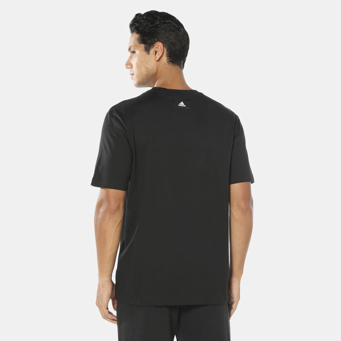 adidas Men’s Sportswear Future Icons Logo Graphic T-Shirt Black adidas Men’s Sportswear Future Icons Logo Graphic T-Shirt Black image number 1