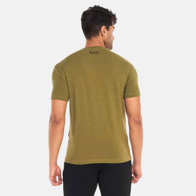 EA7 Emporio Armani Men's Big Logo T-Shirt Green