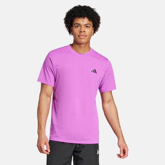 adidas Men's Train Essentials Comfort Training T-Shirt Purple adidas Men's Train Essentials Comfort Training T-Shirt Purple image number 0