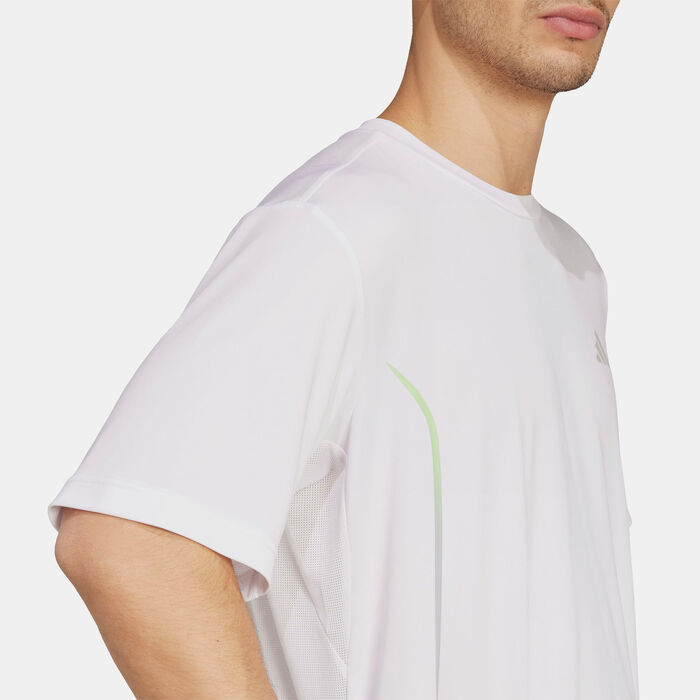 adidas Men's Tech Apparel Training T-Shirt White image number 4